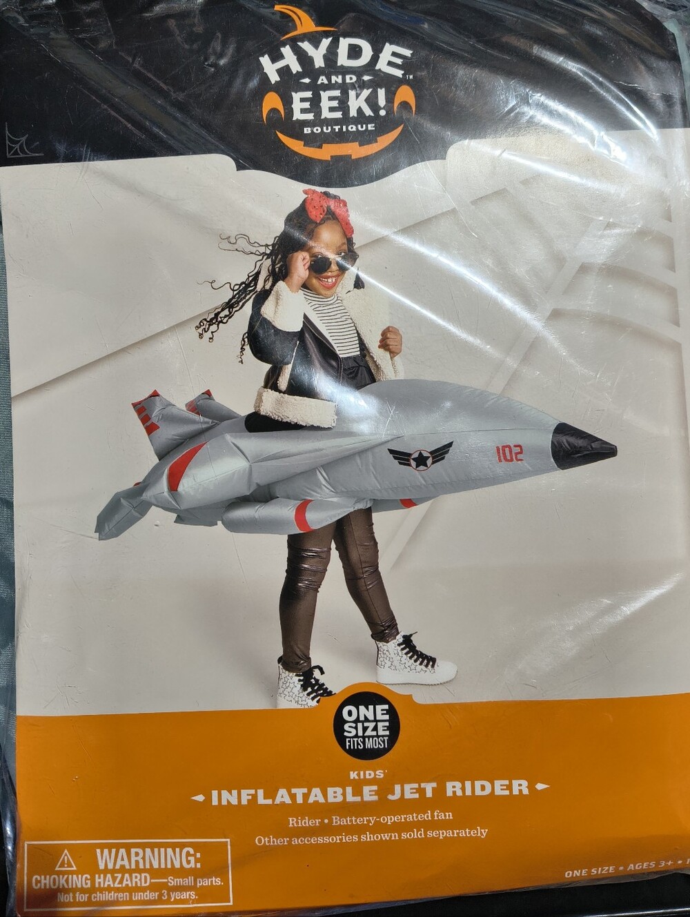 Kids' Inflatable Jet Rider Costume O/S